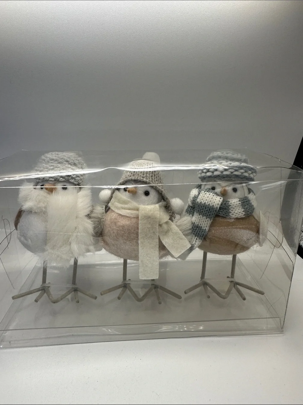 Featherly Friends Mini Winter Birds Set of 3 Target Wondershop 2022